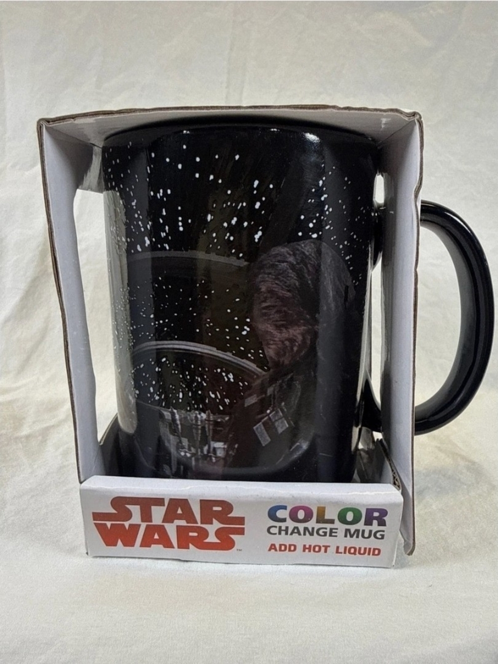 Star Wars Black Heat-Activated Color Change Mug